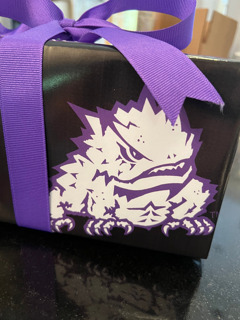 Horned Frog Hand Sign Sculpture in Brass