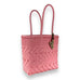 Handwoven Tote in Baby Pink by Maria Victoria