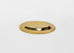 Braided Oval Catch All Bowl or Small Jewelry Tray in Brass
