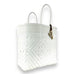 Handwoven Tote in Seashell by Maria Victoria