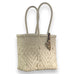 Monochrome Tote in Ivory by Maria Victoria
