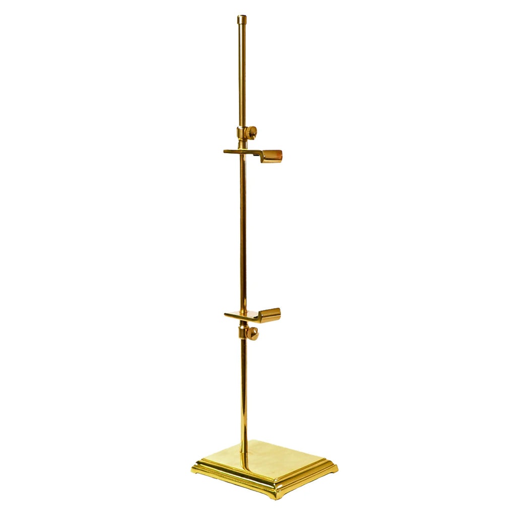 Tall Standing Tabletop Easel in Brass