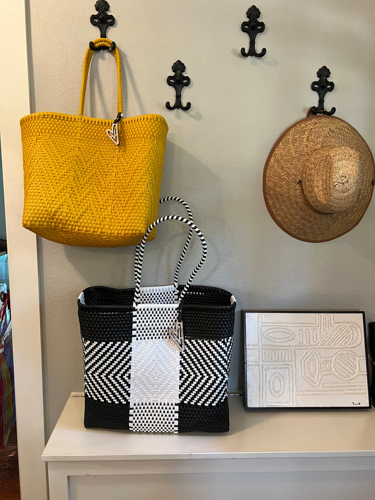 Multicolor Tote, Canary (Golden Yellow) Solid Pattern (F1)