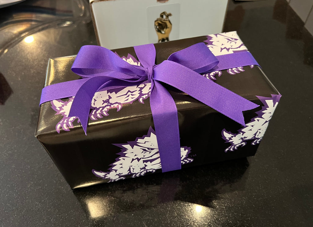 Horned Frog Hand Sign Sculpture in Brass