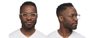 Jim Dandy (Style 600) Metal Readers in Gold (Color 99)