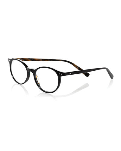 Case Closed (Style 2419) Readers in Black & Horn Front and Temples (Color 07)