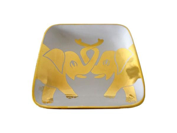 Waylande Gregory Double Elephant Square Plate
