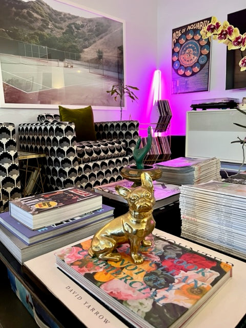 French Bulldog or "Frenchie" Dog Sculpture in Brass