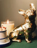 French Bulldog or "Frenchie" Dog Sculpture in Brass