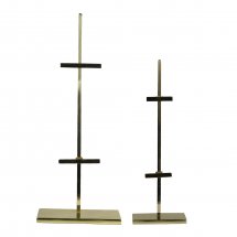 Small Mineral Mount Easel in Brass