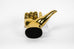 Gun, Pistol, "Guns Up", or "Go Pokes" Hand Sign Sculpture in Brass