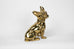 French Bulldog or "Frenchie" Dog Sculpture in Brass