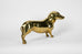 Dachshund Sculpture in Brass