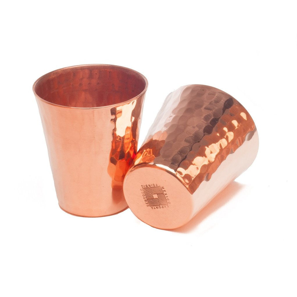 Hammered Copper Shot Glass, 2oz.