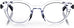 TV Party (Style 2236) Readers in Clear Front and Black Temples (Color 51)