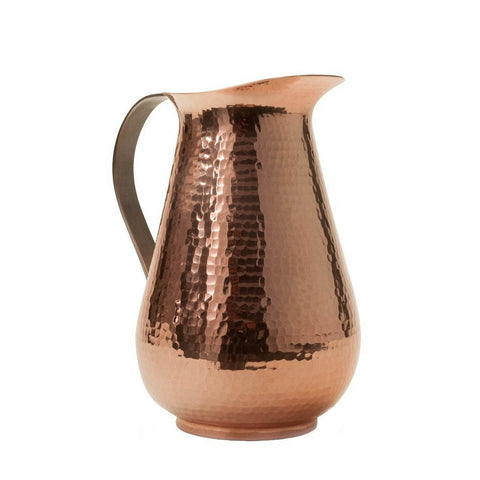 Sertodo 76 oz. Hammered Copper Bisotun Water Pitcher