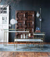 Tall Standing Tabletop Easel in Brass