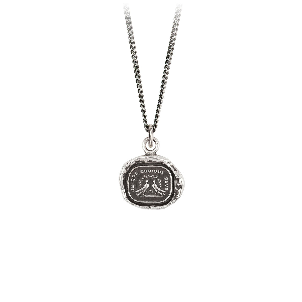 Rare Birds Talisman Necklace in Sterling Silver