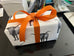 Free Gift Wrap Option: White Wrapping Paper with Black Longhorn Art with a Burnt Orange Ribbon and Tied with a Bow.