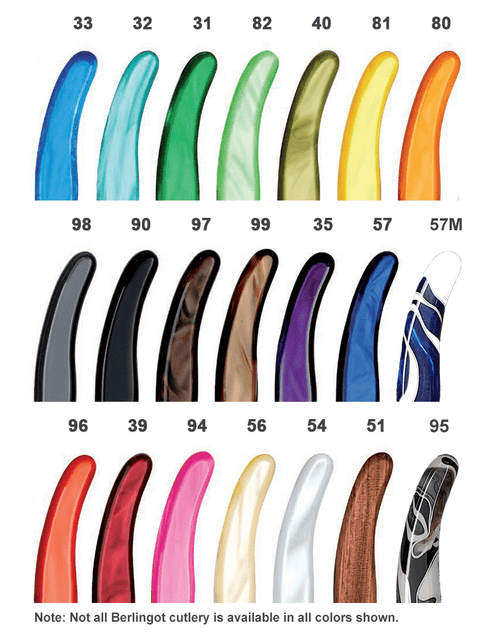 Berlingot Steak Knife, Single Knife - 21 Handle Color Options