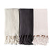 Pom Pom at Home Trestles Cable Knit Ovesized Throw Blanket in Blush