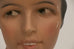 Vintage French Plaster Art Deco Shop Display Mannequin Bust, Branded "Lube Paris", Circa 1930