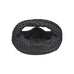 Mini Woven Neoprene Hobo in Black
