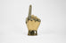 Number One (or No. 1)  or the University of Oklahoma (OU) Hand Sign Sculpture in Brass