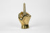 Number One (or No. 1)  or the University of Oklahoma (OU) Hand Sign Sculpture in Brass