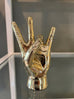 V. O. L. Hand Sign Sculpture in Brass