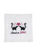 August Morgan Cocktail Napkin Set of 4 - Skunk in Love