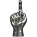 Number One Hand Sculpture in Silver Finish
