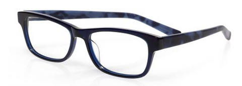 Bob Frapples (Style 2230) Readers in Black Front with Blue Matte Tortoise Temples (Color 10)