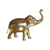 Elephant Sculpture in Brass, Large