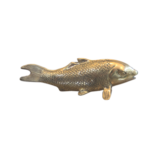 Fish Sculpture in Brass