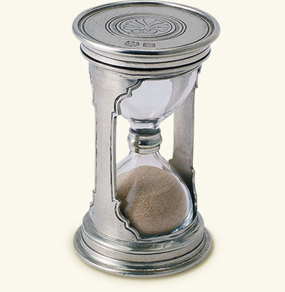 MATCH Pewter Round Hourglass, Small