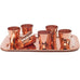 Hammered Copper Tequilero Shot Cup, 2 oz.