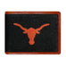 Texas (Black) Needlepoint Bifold Wallet